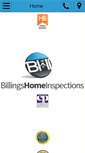 Mobile Screenshot of billingshomeinspections.com